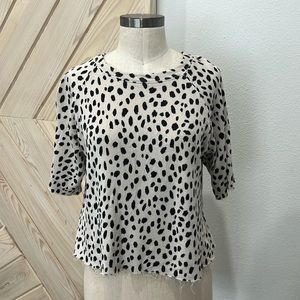 Monrow Leopard Top